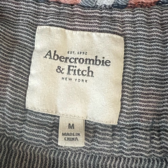 Abercrombie & Fitch cotton button down flannel shirt - Picture 8 of 8